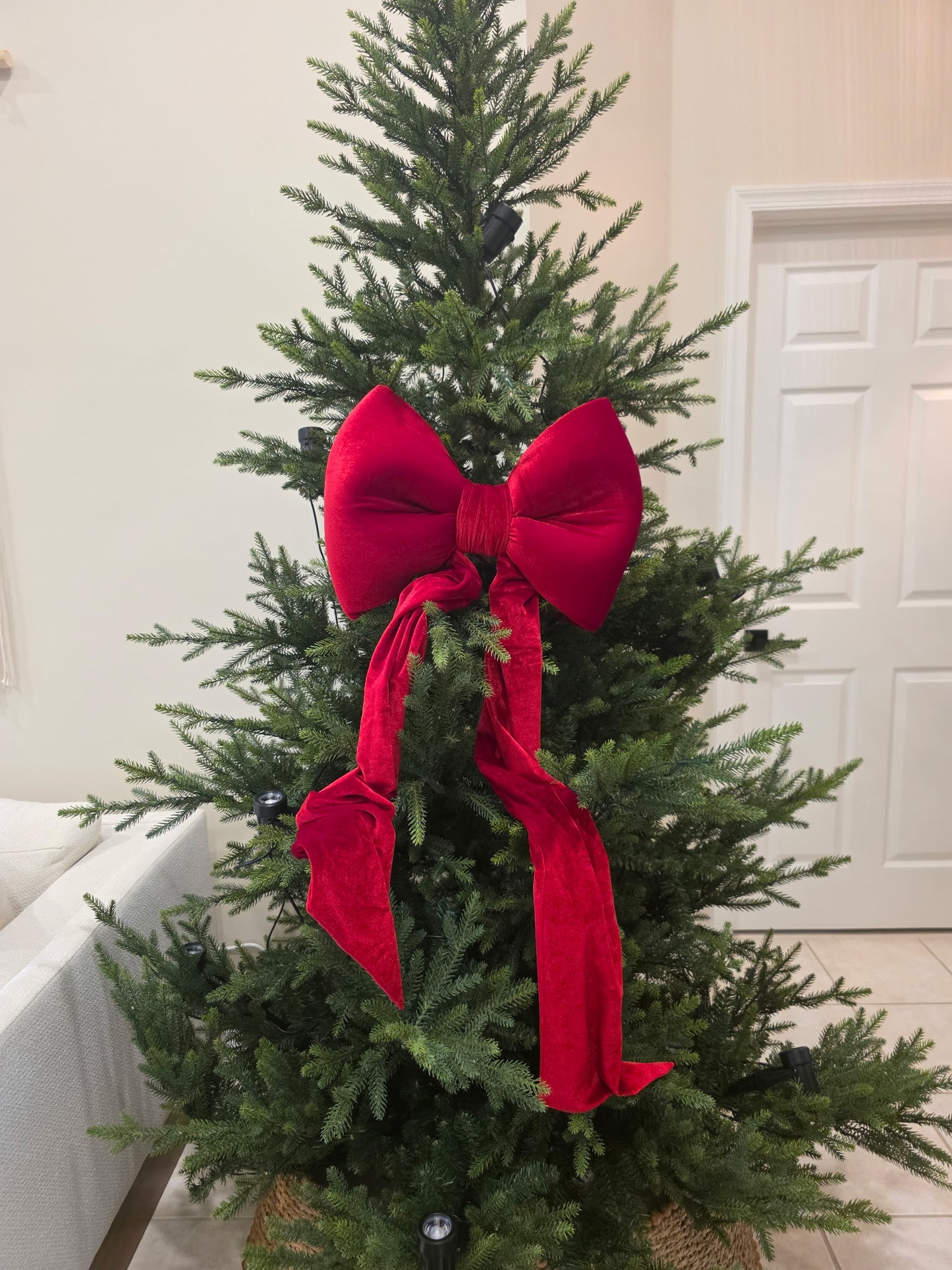16" Luxurious Velvet Bow - TheChristmas.com Exclusive
