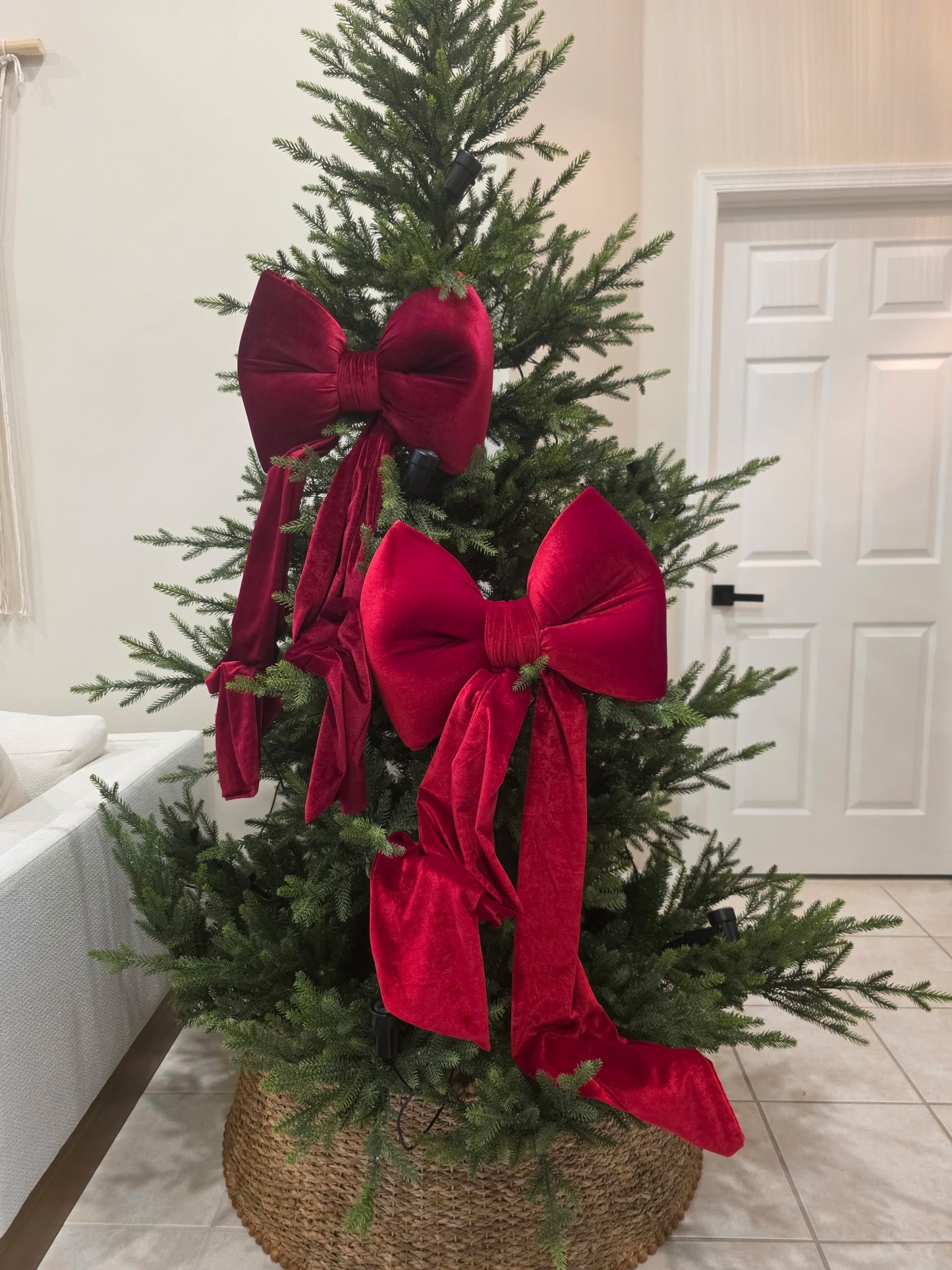 16" Luxurious Velvet Bow - TheChristmas.com Exclusive