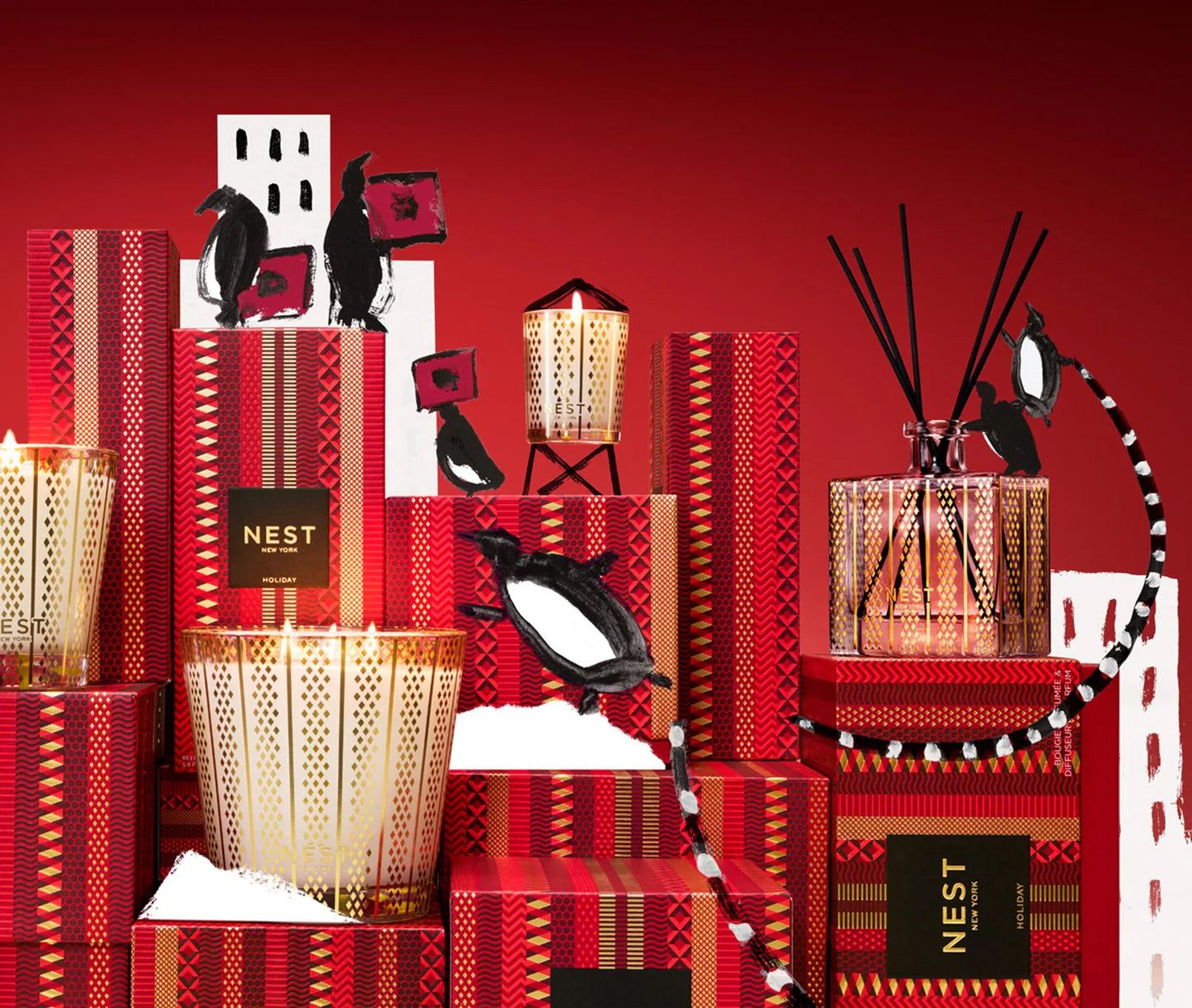 NEST New York Holiday Reed Diffuser