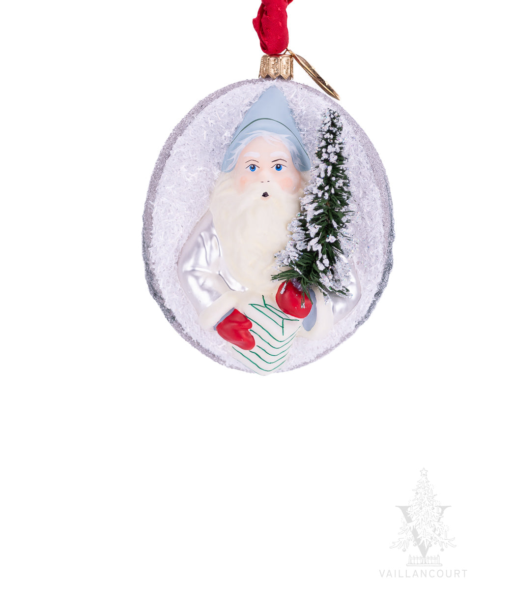 Vaillancourt Jingle Balls™ Evergreen Forest Santa
