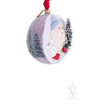 Vaillancourt Jingle Balls™ Evergreen Forest Santa