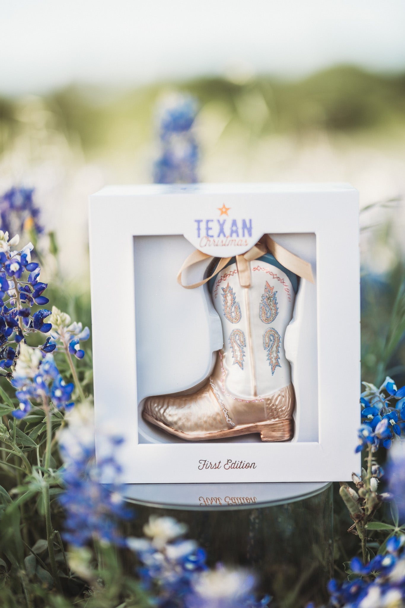 Snakeskin Boot 2024 First Edition Texan Christmas Ornament