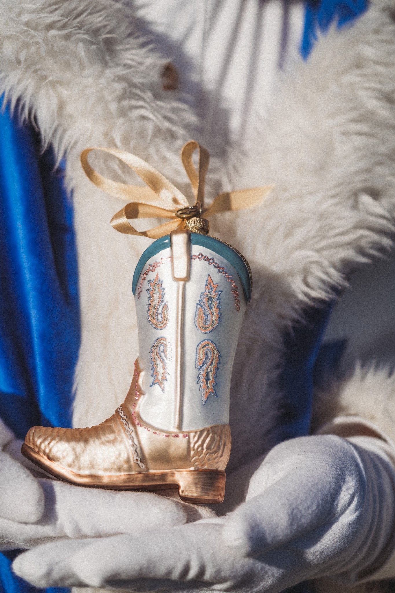 Snakeskin Boot 2024 First Edition Texan Christmas Ornament
