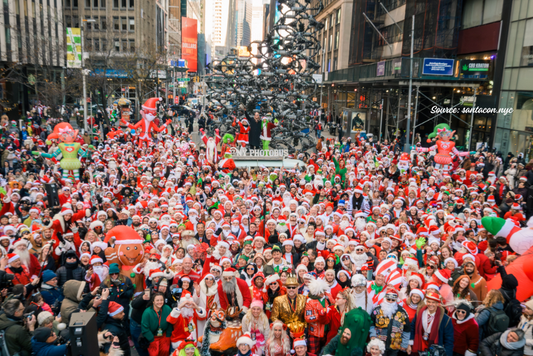 Party Like You're Old Saint Nick at SantaCon This Season