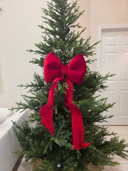 16" Luxurious Velvet Bow - TheChristmas.com Exclusive