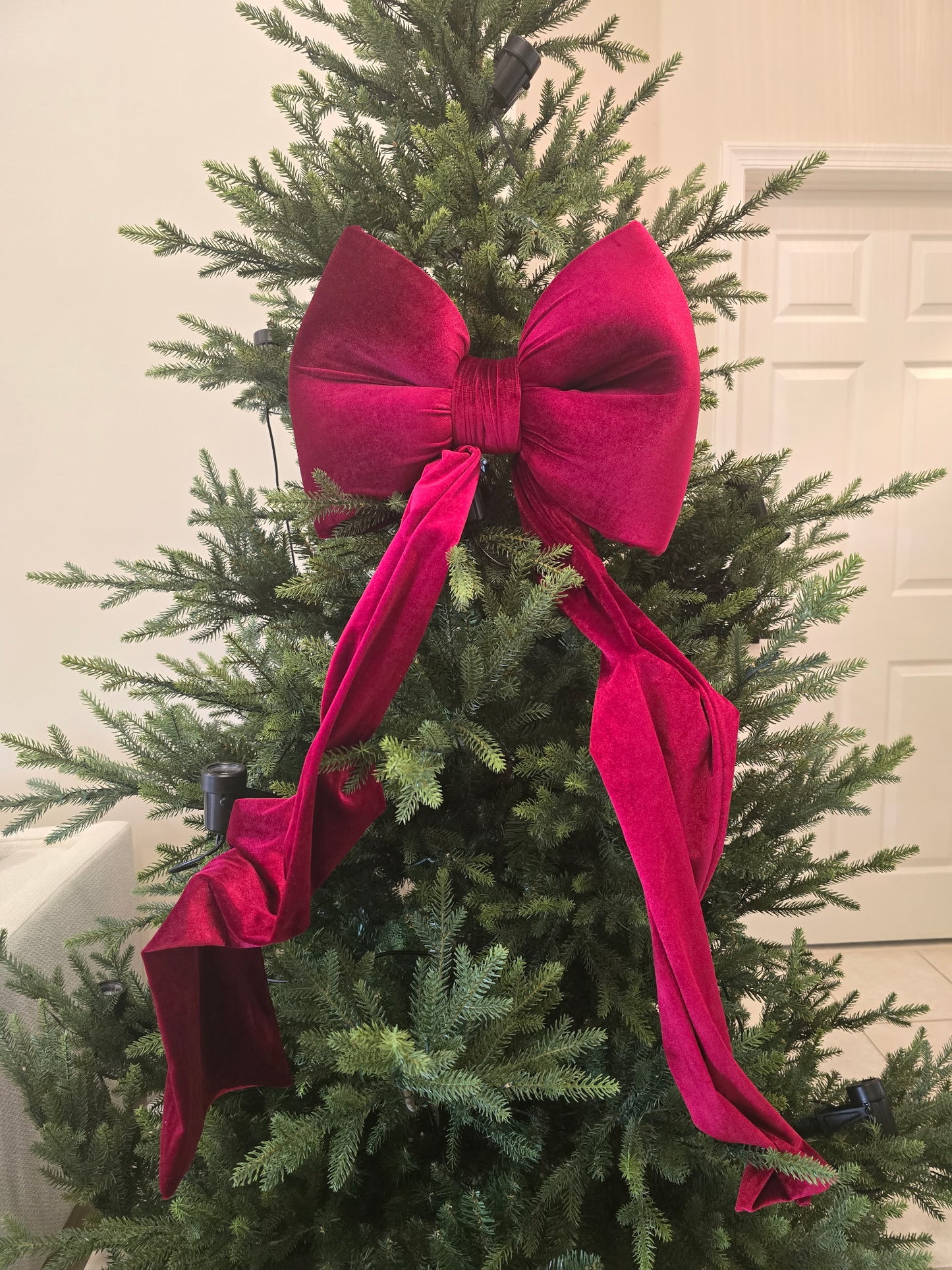 16" Luxurious Velvet Bow - TheChristmas.com Exclusive