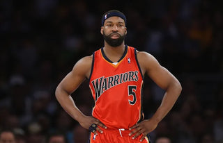 Limited Edition Black Santa Gold Ornament Signed by Baron Davis