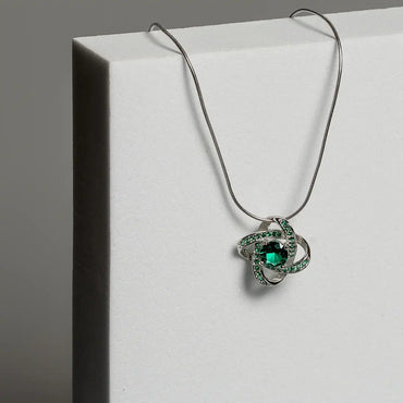 Celtic Knot™ 18K Emerald Pendant