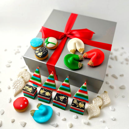 christmas elegant gift basket