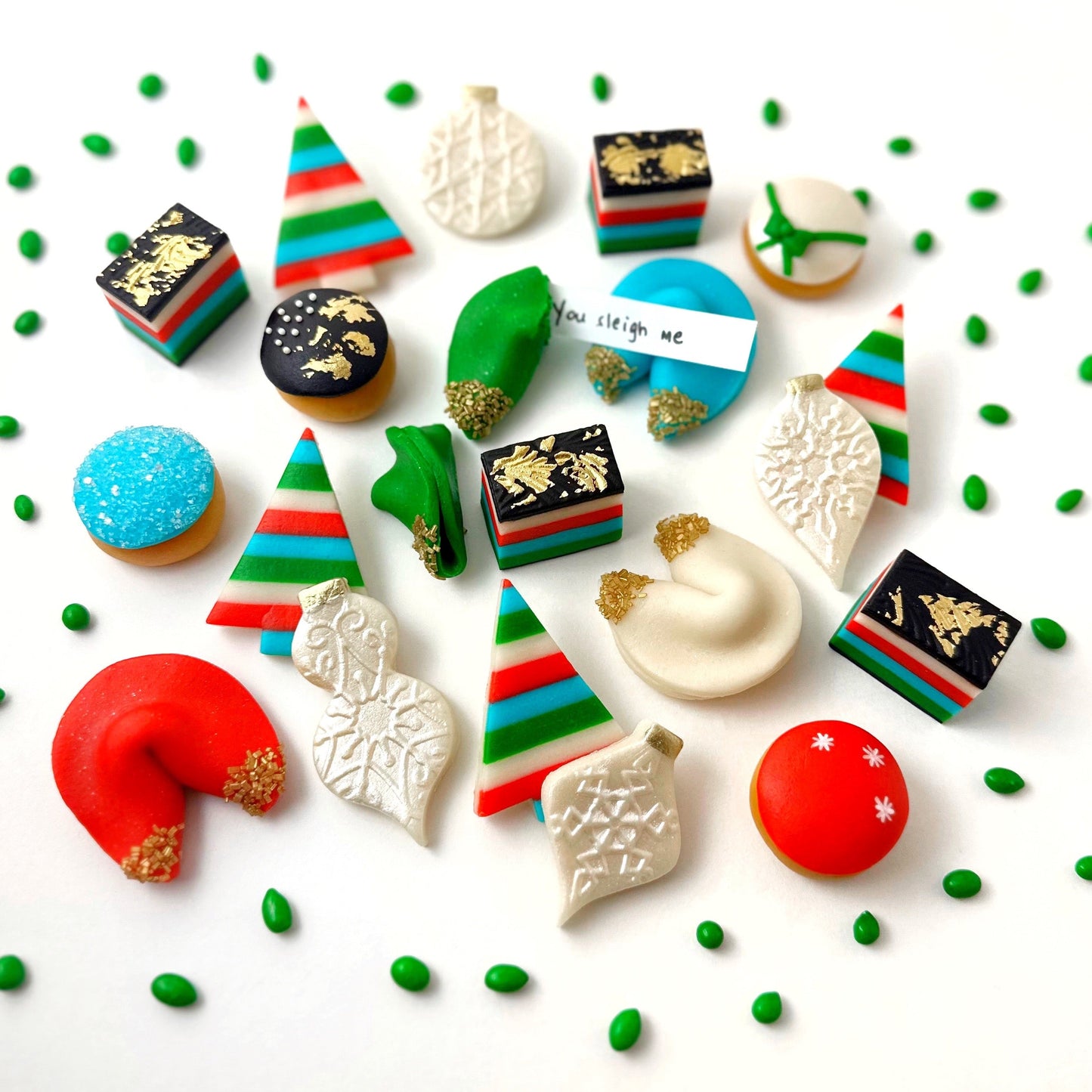 christmas elegant gift basket