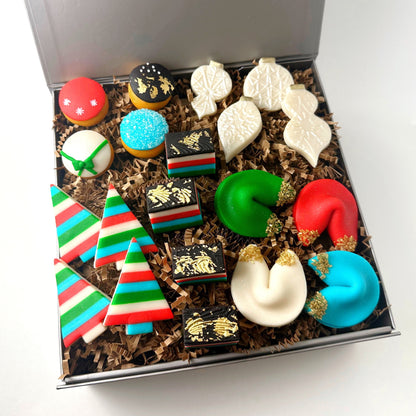 christmas elegant gift basket