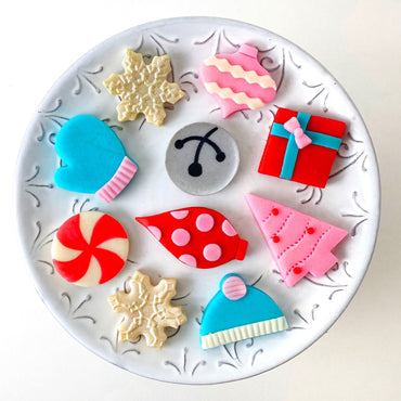 flirtatious christmas tiles