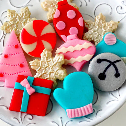 flirtatious christmas tiles