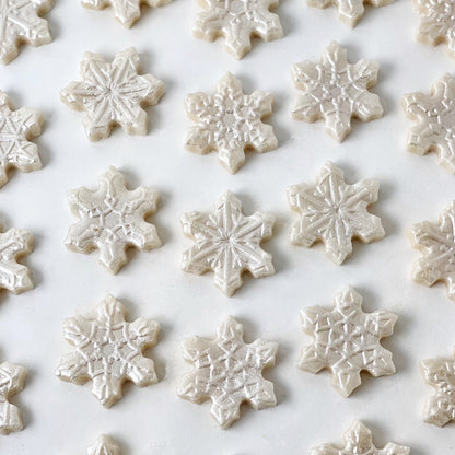 snowflake candy tiles