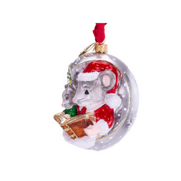 Vaillancourt Jingle Balls™ Christmas Mouse at Story Time