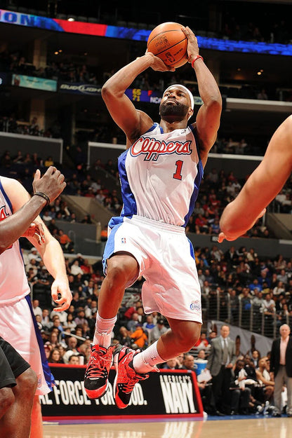 Limited Edition Black Santa Gold Ornament Signed by Baron Davis