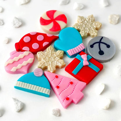 flirtatious christmas tiles