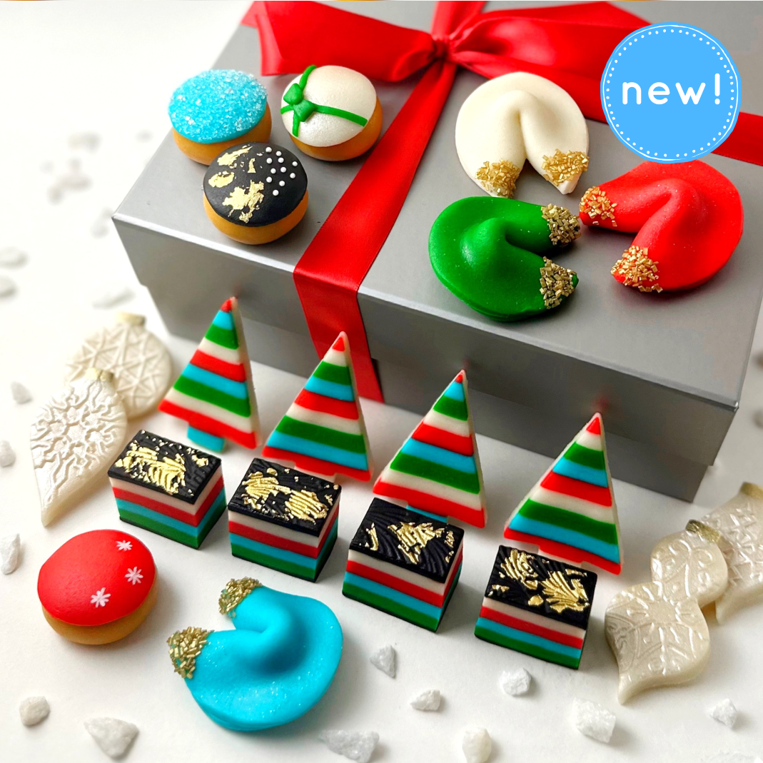 christmas elegant gift basket